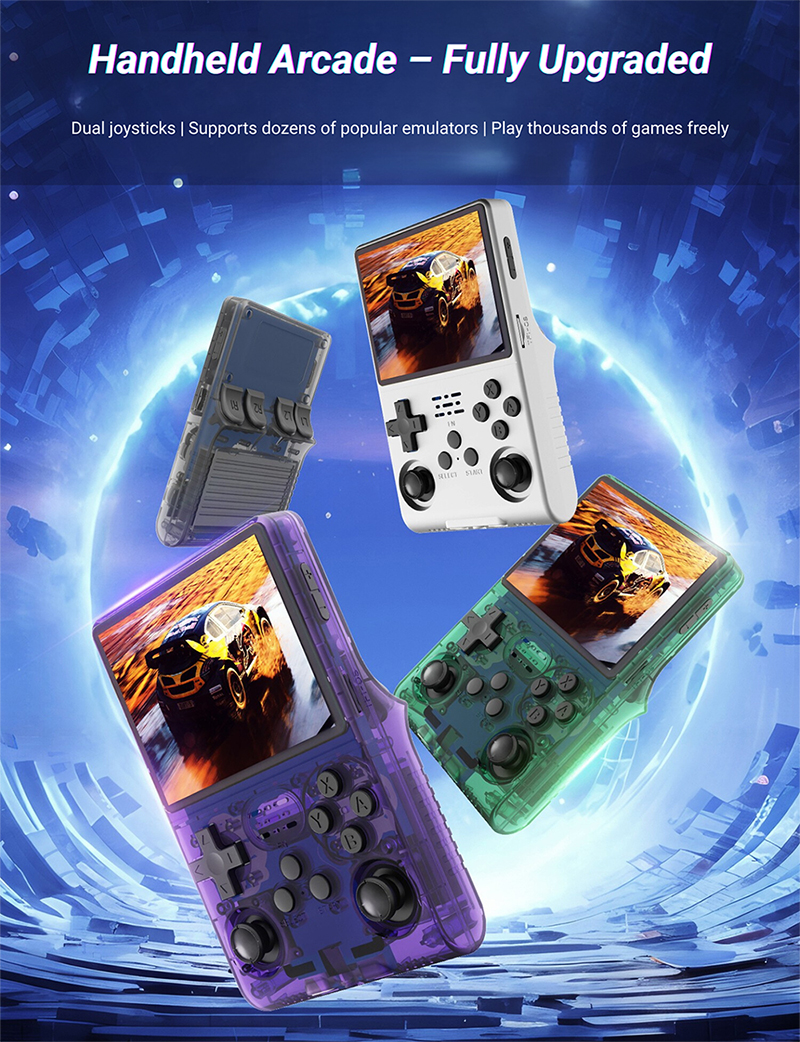 Dual joysticks supports dozens of popular emulators