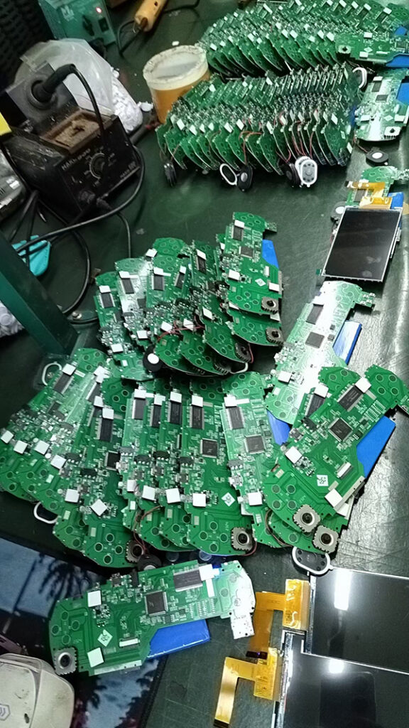 Game console circuit board manufacturing