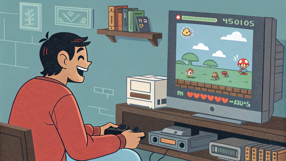 alt Gen Z retro gaming