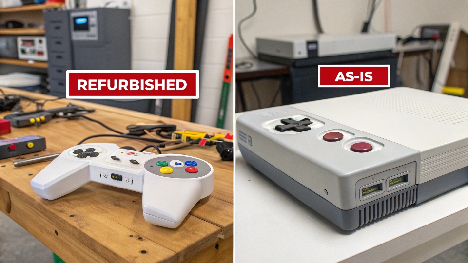 refurbished vs used
