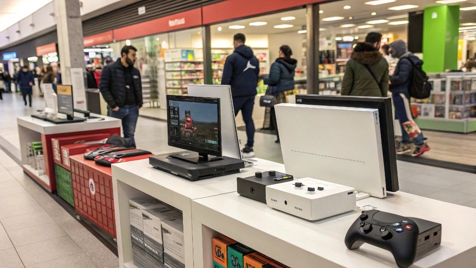 Game console display