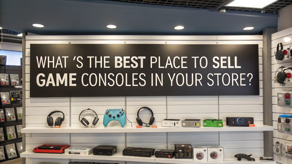 What’s the Best Place to Sell Game Consoles in Your Store?