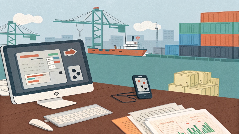 game console import process