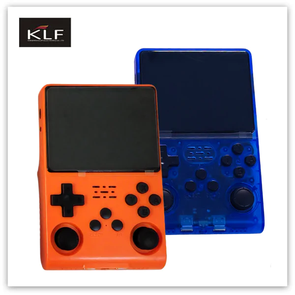 Handheld game console R40S Pro Orange Blue