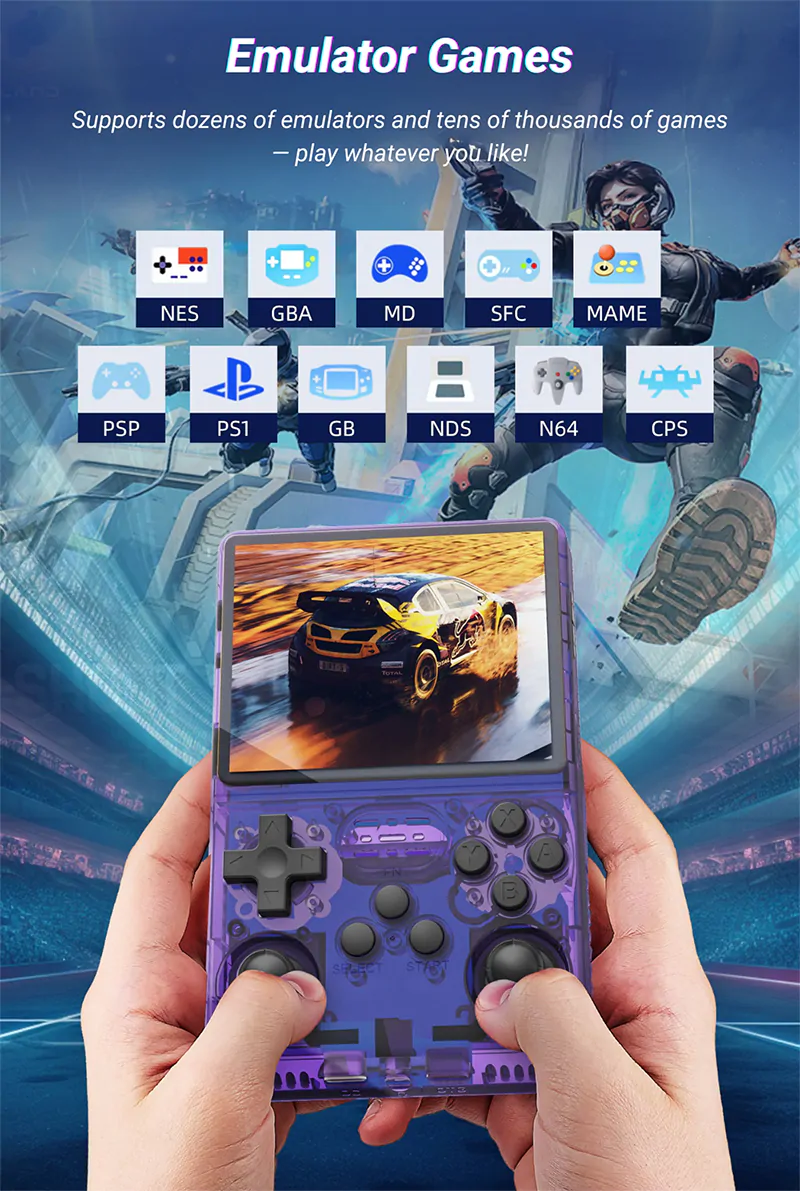 supports dozens of emulators and tens of thousands of games