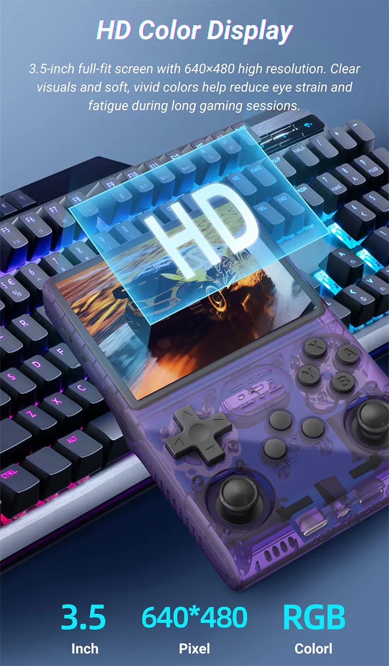 3.5-inch full-fit screen