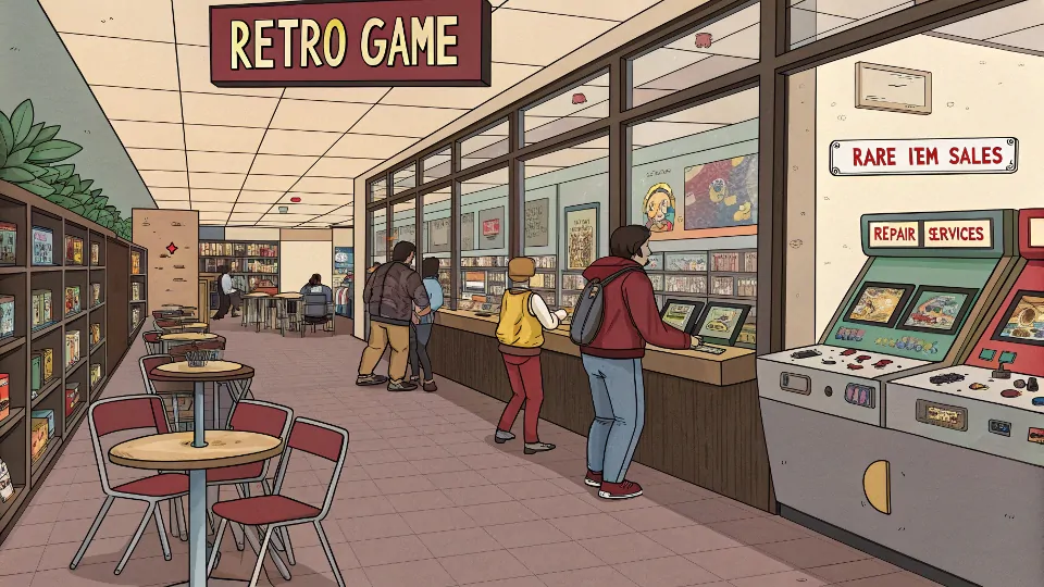 retro game store profit