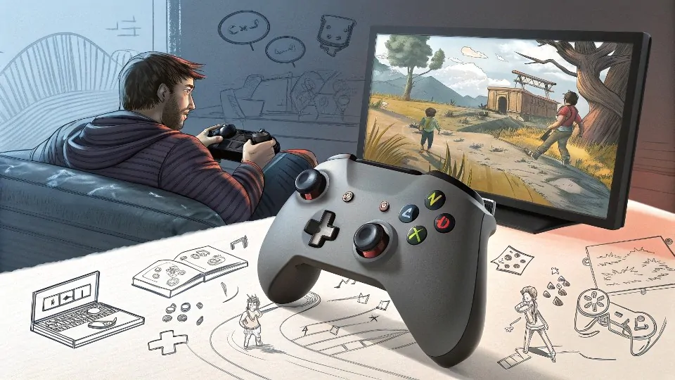 video game vs traditional toys