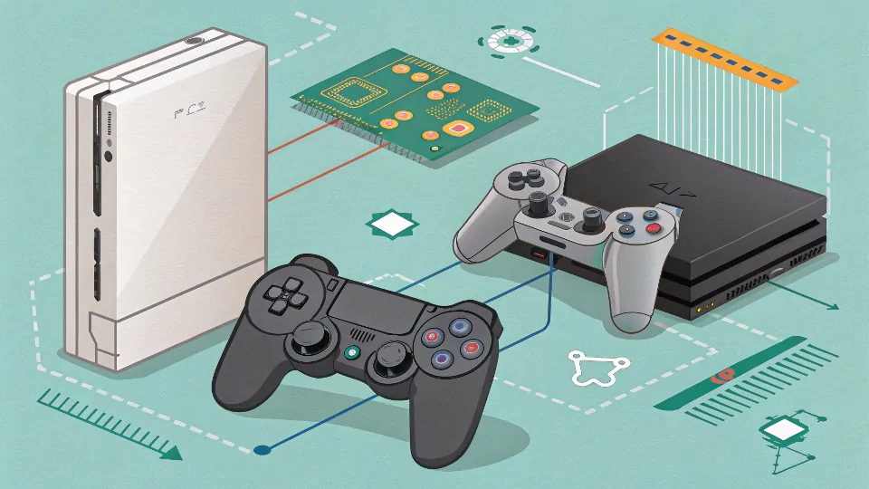 Dreamcast vs PS2 internals