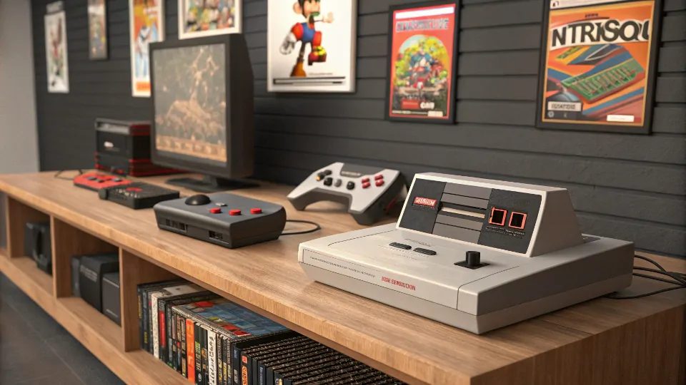 vintage console collection