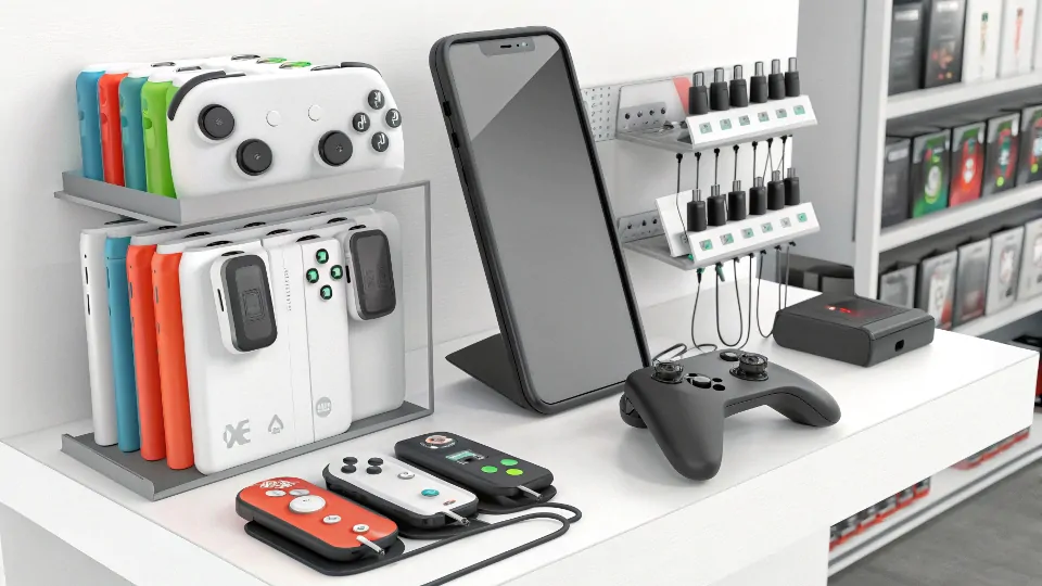 game accessories display