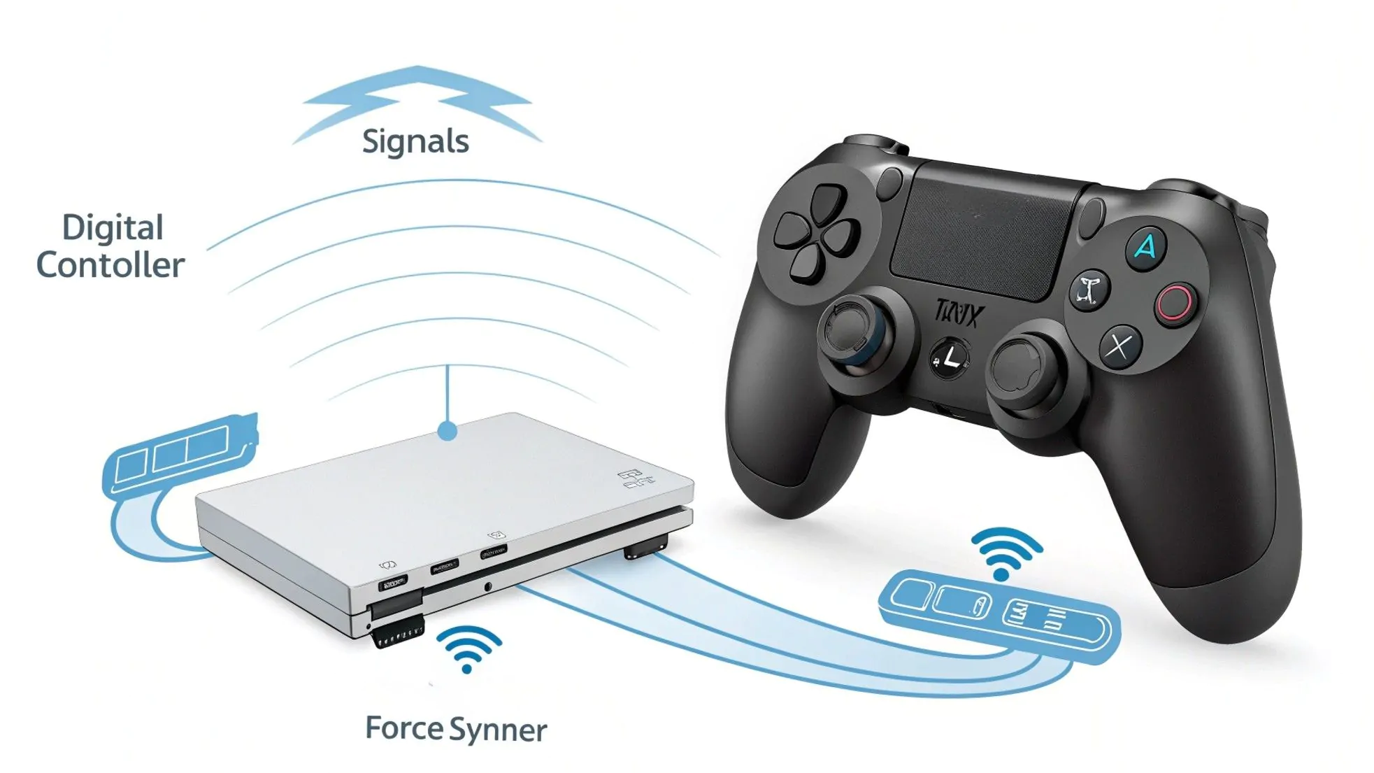 controller signal flow