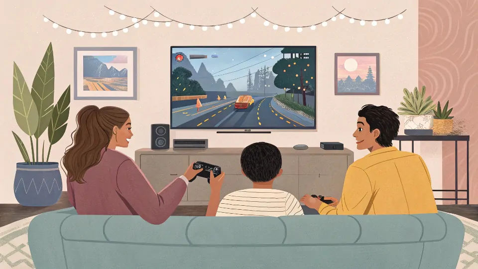 couch gaming experience